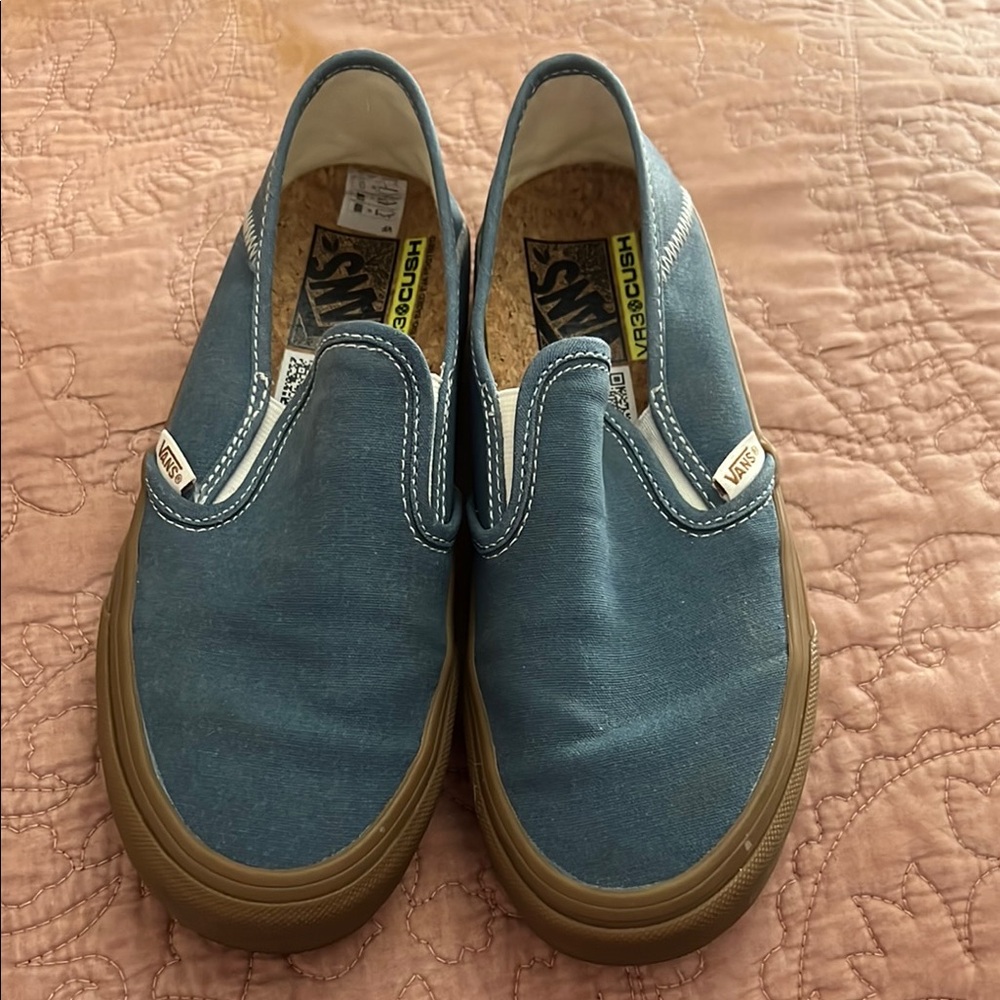 Vans Classic Blue Slip-On Shoes
